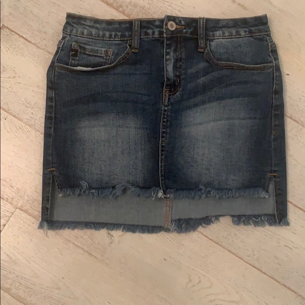 Denim skirt